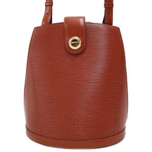 Louis Vuitton Epi Leather Cluny Shoulder Bag Black